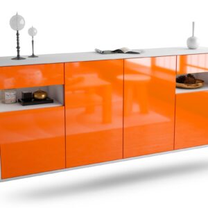 Sideboard Killeen, Orange, hängend (180x79x35cm)