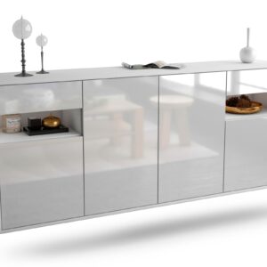 Sideboard Killeen, Weiß, hängend (180x79x35cm)