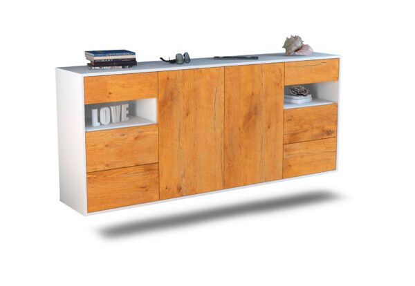 Sideboard Thornton, Eiche, hängend (180x79x35cm)