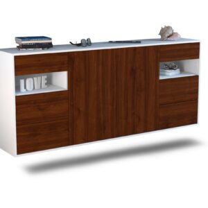 Sideboard Thornton, Walnuss, hängend (180x79x35cm)