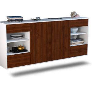 Sideboard Independence, Walnuss, hängend (180x79x35cm)