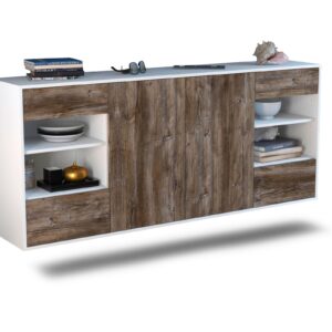 Sideboard Independence, Treibholz, hängend (180x79x35cm)