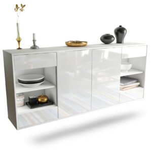 Sideboard Independence, Weiß, hängend (180x79x35cm)