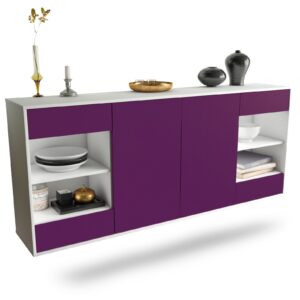 Sideboard Independence, Lila, hängend (180x79x35cm)