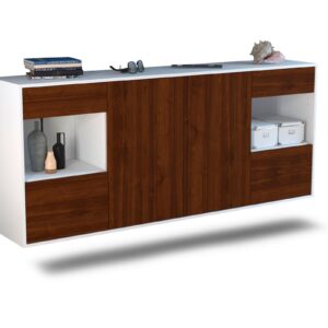 Sideboard Charleston, Walnuss, hängend (180x79x35cm)