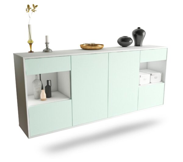 Sideboard Charleston, Mint, hängend (180x79x35cm)