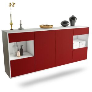 Sideboard Charleston, Bordeaux, hängend (180x79x35cm)