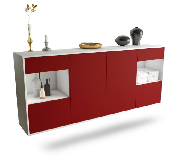 Sideboard Charleston, Bordeaux, hängend (180x79x35cm)