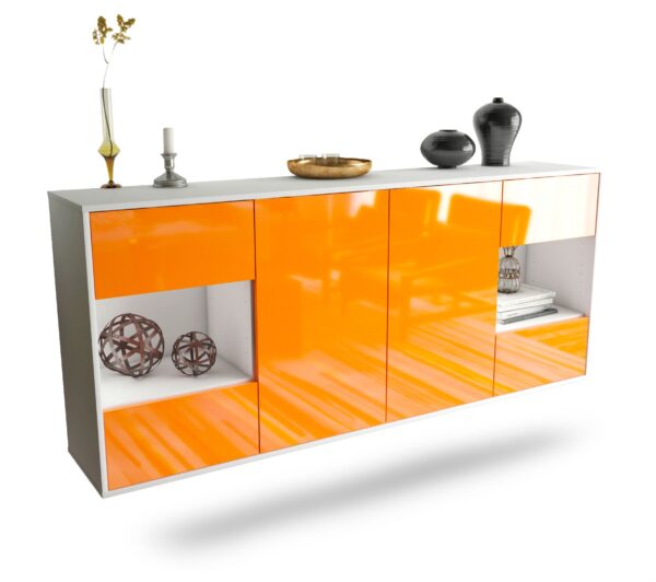 Sideboard Santa Clara, Orange, hängend (180x79x35cm)
