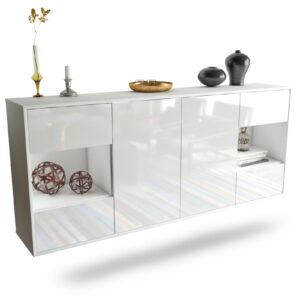 Sideboard Santa Clara, Weiß, hängend (180x79x35cm)