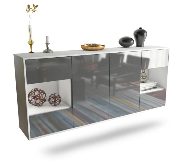 Sideboard Santa Clara, Grau, hängend (180x79x35cm)