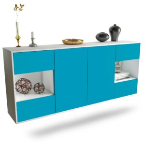 Sideboard Santa Clara, Türkis, hängend (180x79x35cm)