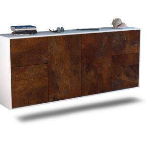 Sideboard Beaumont, Rost, hängend (180x79x35cm)
