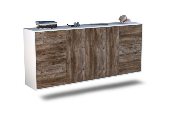 Sideboard Beaumont, Treibholz, hängend (180x79x35cm)