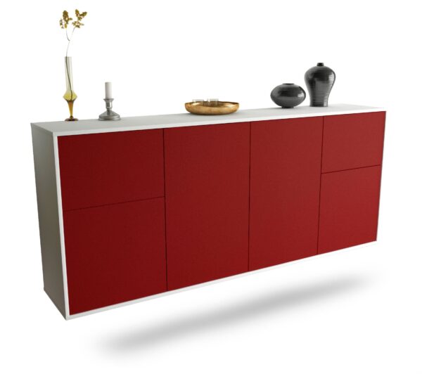 Sideboard Costa Mesa, Bordeaux, hängend (180x79x35cm)