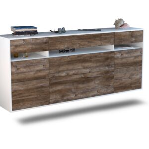 Sideboard Manchester, Treibholz, hängend (180x79x35cm)
