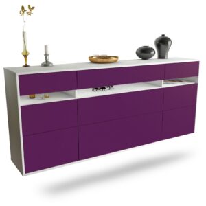 Sideboard Manchester, Lila, hängend (180x79x35cm)