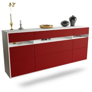 Sideboard Manchester, Bordeaux, hängend (180x79x35cm)