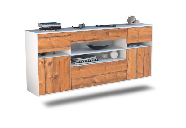 Sideboard Miramar, Pinie, hängend (180x79x35cm)