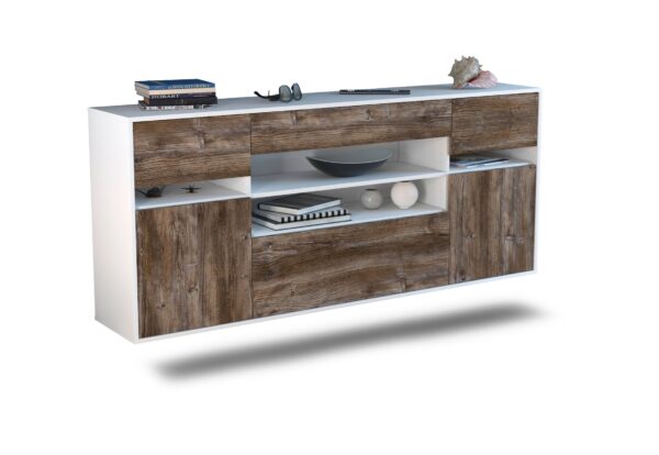Sideboard Miramar, Treibholz, hängend (180x79x35cm)