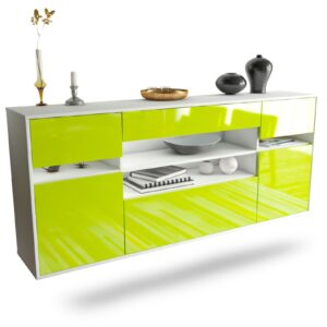 Sideboard Miramar, Grün, hängend (180x79x35cm)