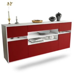 Sideboard Miramar, Bordeaux, hängend (180x79x35cm)