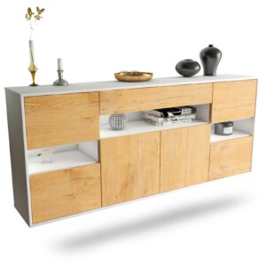 Sideboard Downey, Eiche, hängend (180x79x35cm)