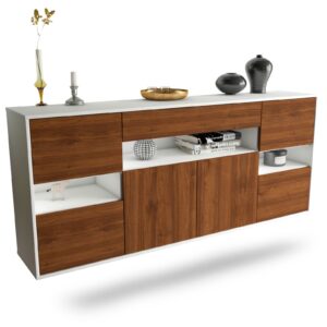 Sideboard Downey, Walnuss, hängend (180x79x35cm)