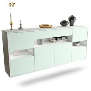 Sideboard Downey, Mint, hängend (180x79x35cm)