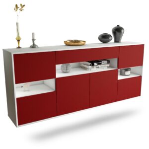 Sideboard Downey, Bordeaux, hängend (180x79x35cm)