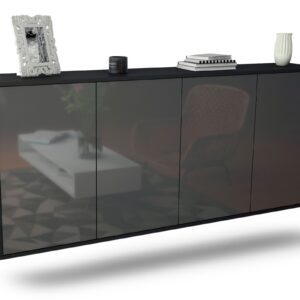 Sideboard Lakewood, Grau, hängend (180x79x35cm)