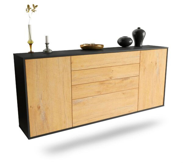 Sideboard Alexandria, Eiche, hängend (180x79x35cm)