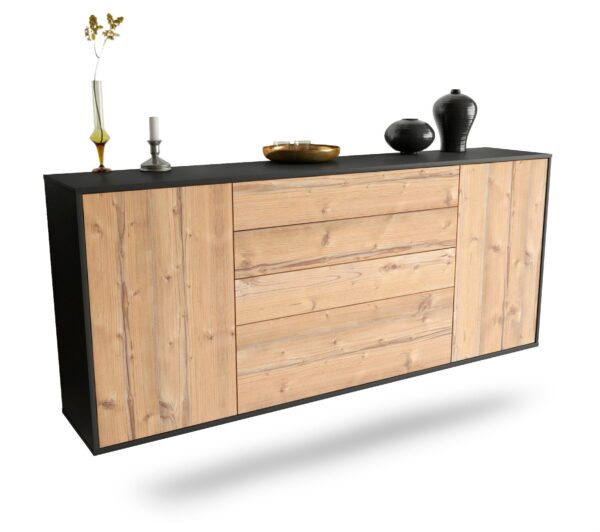 Sideboard Alexandria, Pinie, hängend (180x79x35cm)