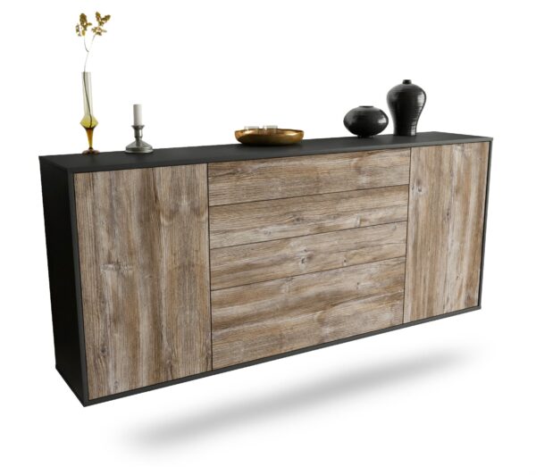 Sideboard Alexandria, Treibholz, hängend (180x79x35cm)