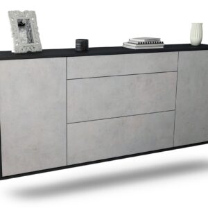 Sideboard Syracuse, Beton, hängend (180x79x35cm)