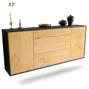 Sideboard Syracuse, Eiche, hängend (180x79x35cm)