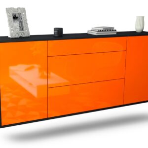 Sideboard Syracuse, Orange, hängend (180x79x35cm)