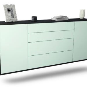 Sideboard Bridgeport, Mint, hängend (180x79x35cm)
