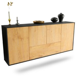 Sideboard Escondido, Eiche, hängend (180x79x35cm)