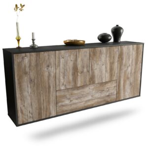 Sideboard Escondido, Treibholz, hängend (180x79x35cm)