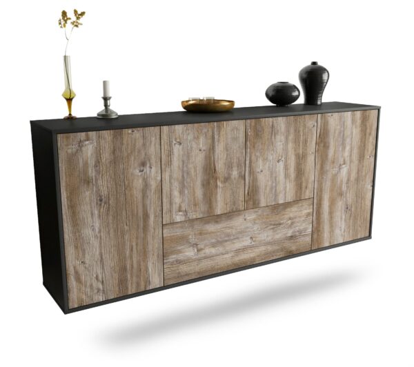 Sideboard Escondido, Treibholz, hängend (180x79x35cm)