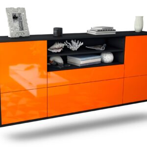 Sideboard Escondido, Orange, hängend (180x79x35cm)