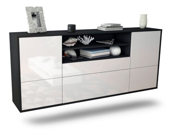 Sideboard Escondido, Weiß, hängend (180x79x35cm)
