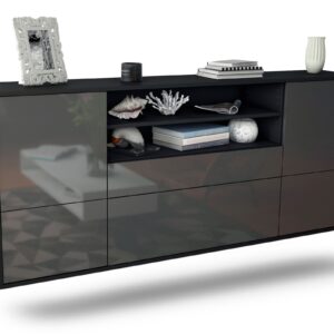 Sideboard Escondido, Grau, hängend (180x79x35cm)