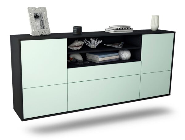 Sideboard Escondido, Mint, hängend (180x79x35cm)