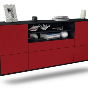 Sideboard Escondido, Bordeaux, hängend (180x79x35cm)