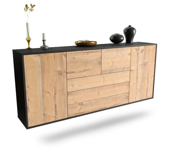Sideboard Metairie, Pinie, hängend (180x79x35cm)