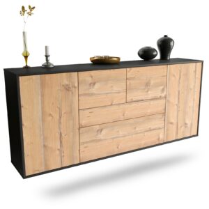 Sideboard Orange, Pinie, hängend (180x79x35cm)
