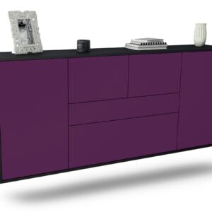 Sideboard Orange, Lila, hängend (180x79x35cm)