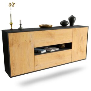 Sideboard Warren, Eiche, hängend (180x79x35cm)